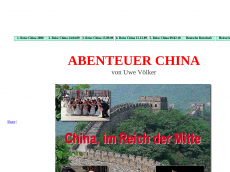 Screenshot der Domain abenteuerchina.de