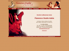 Screenshot von adela-flamenco.de