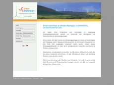 Screenshot der Domain aerobalancer.de