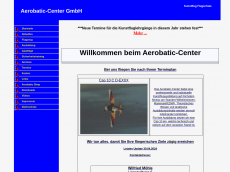 Screenshot der Domain aerobatic-center.de