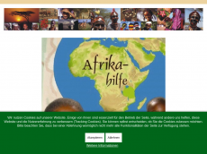 Screenshot der Domain afrika-hilfe-franken.de