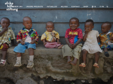 Screenshot der Domain afrika-hilfe-stiftung.de