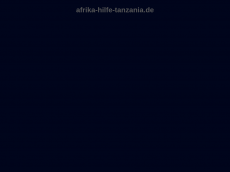 Screenshot der Domain afrika-hilfe-tanzania.de