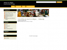 Screenshot der Domain afrika-im-allgaeu.de