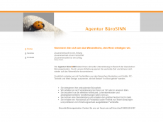 Screenshot der Domain agentur-buerosinn.de