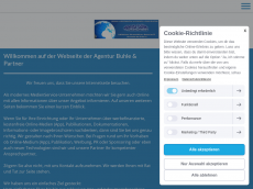 Screenshot der Domain agentur-buhle.de
