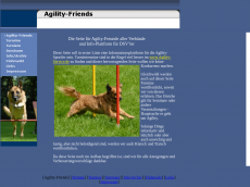 Screenshot der Domain agility-friends.de