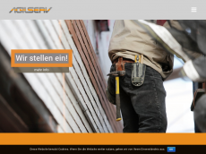 Screenshot der Domain agilserv.de