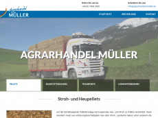 Screenshot der Domain agrarhandel-mueller.de