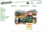 Screenshot der Domain agrarhandel-nord.de