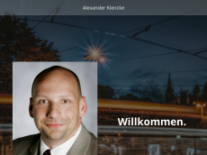 Screenshot der Domain akiencke.de