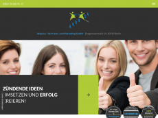 Screenshot der Domain akquisa-marketing.de