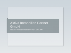 Screenshot der Domain aktiva.de