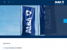 Screenshot der Domain alba-uckermark.de