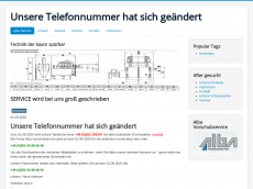 Screenshot der Domain alba-vorschubservice.de