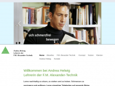 Screenshot der Domain alexandertechnik-helwig.de