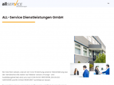 Screenshot der Domain allservicedienstleistungen.de