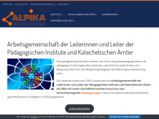 Screenshot der Domain alpika.de