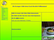 Screenshot der Domain alte-kremper-stadtgilde.de