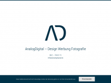 Screenshot der Domain analogdigital.de