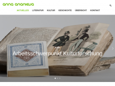 Screenshot der Domain ananieva.de