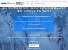 Screenshot der Domain anbieter-raucherberatung.de