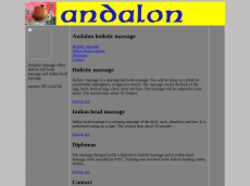 Screenshot der Domain andalon.de