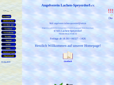 Screenshot der Domain angelverein-lachenspeyerdorf.de