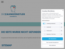 Screenshot der Domain antischnarchschienen.de
