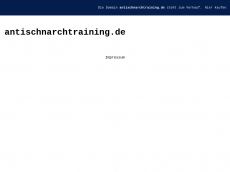 Screenshot der Domain antischnarchtraining.de
