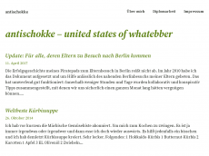 Screenshot der Domain antischokke.de