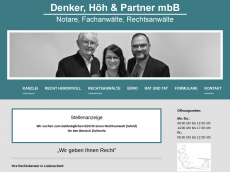 Screenshot der Domain anwalt-mk.de