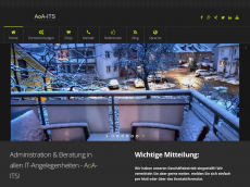 Screenshot der Domain aoa-its.de