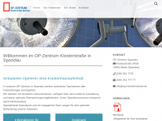 Screenshot der Domain aozspandau.de
