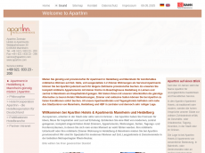 Screenshot der Domain apartinn.de