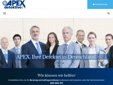 Screenshot der Domain apex.de
