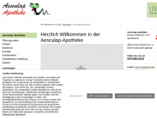 Screenshot der Domain apotheken-oelsnitz.de