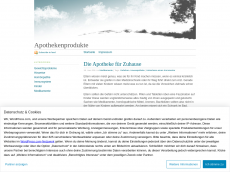 Screenshot der Domain apothekenprodukte.wordpress.com