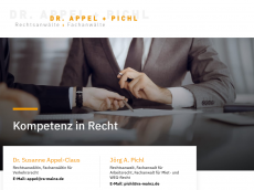 Screenshot der Domain appel-pichel.de