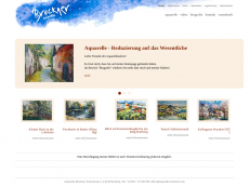 Screenshot der Domain aquarelle-bruckner.com