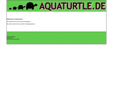 Screenshot der Domain aquaturtle.de