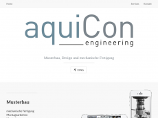 Screenshot der Domain aquicon-germany.de