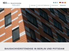 Screenshot der Domain architekten-sachverstaendige.de