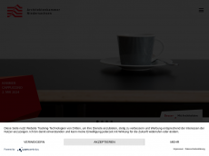 Screenshot der Domain architektenkammer-nds.de