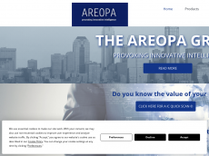 Screenshot der Domain areopa.de