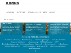 Screenshot der Domain argushh.de
