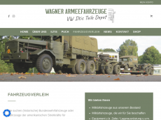 Screenshot der Domain armeefahrzeugverleih.de