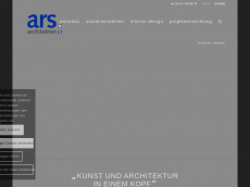 Screenshot der Domain ars-architekten.de