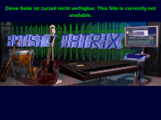 Screenshot der Domain artistmatrix.de