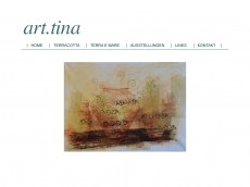 Screenshot der Domain arttina.net